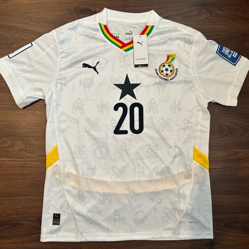 Ghana Black Stars National Team Mohammed Kudus Soccer Football Jersey